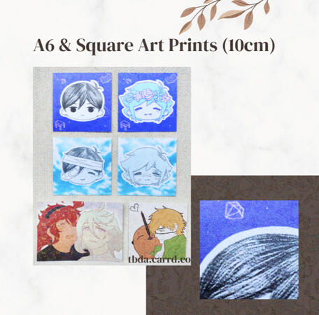 A6 & Square Art Prints